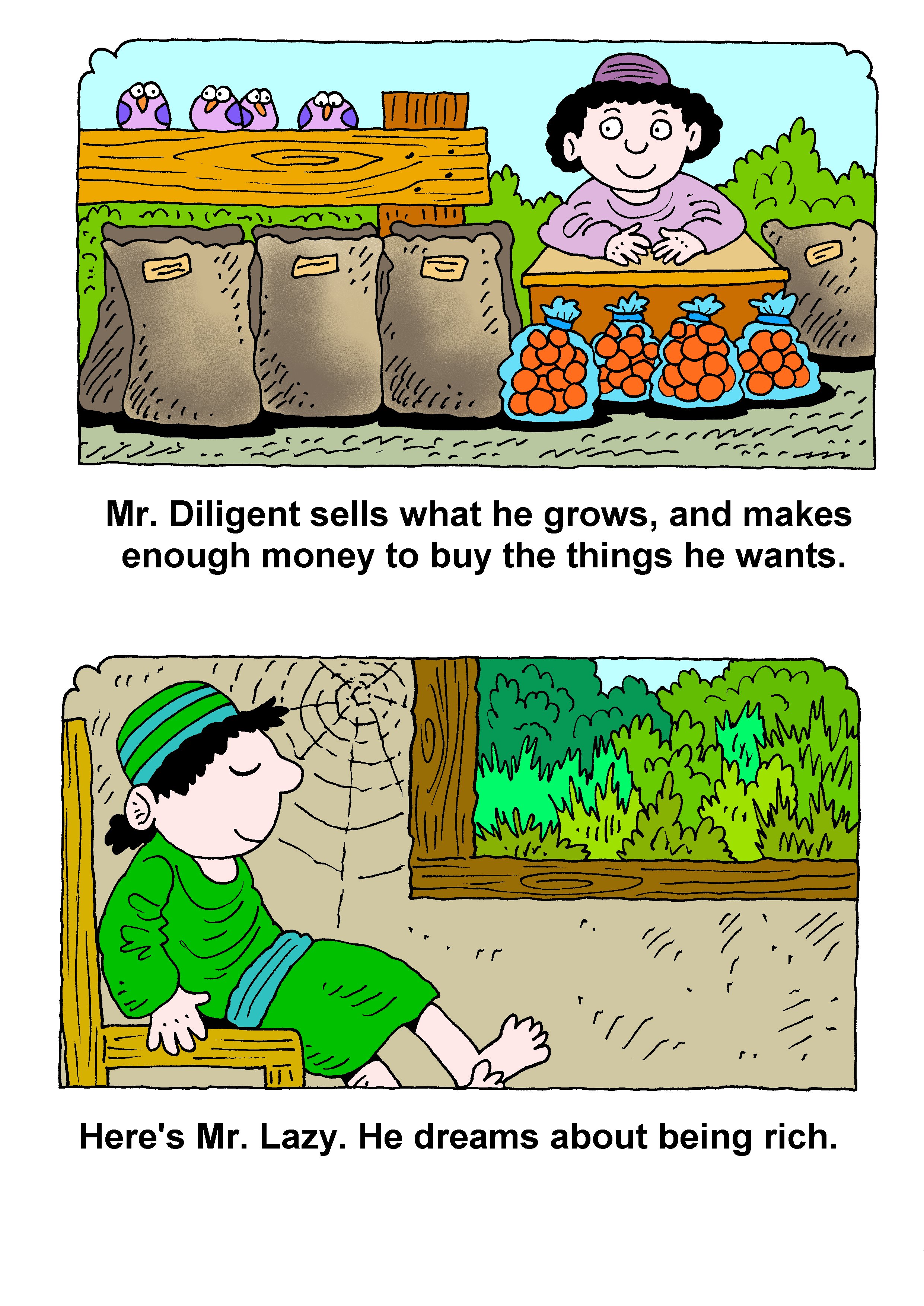 Bible/Bible story booklets/Diligent Richard Gunther free Christian